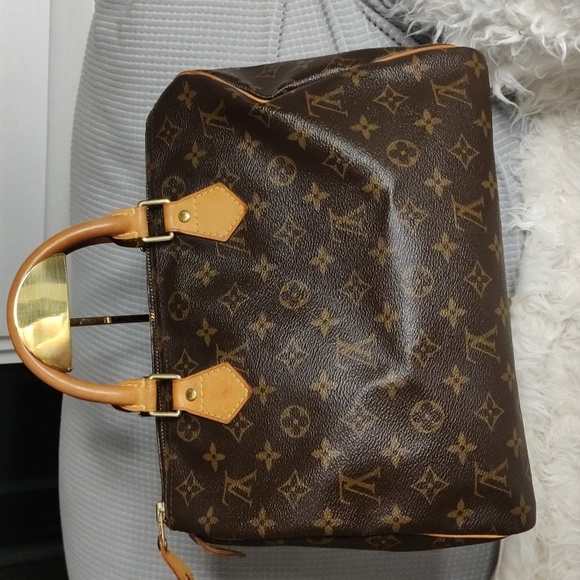 -Sold-Auth Louis Vuitton speedy 30 Boston travel hand bag - Picture 2 of 9